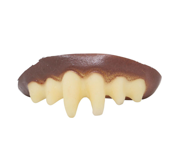 Denti da vampiro di Halloween gialli