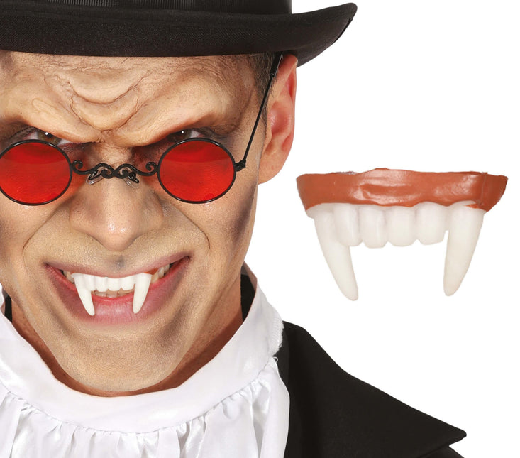 Denti da vampiro bianchi