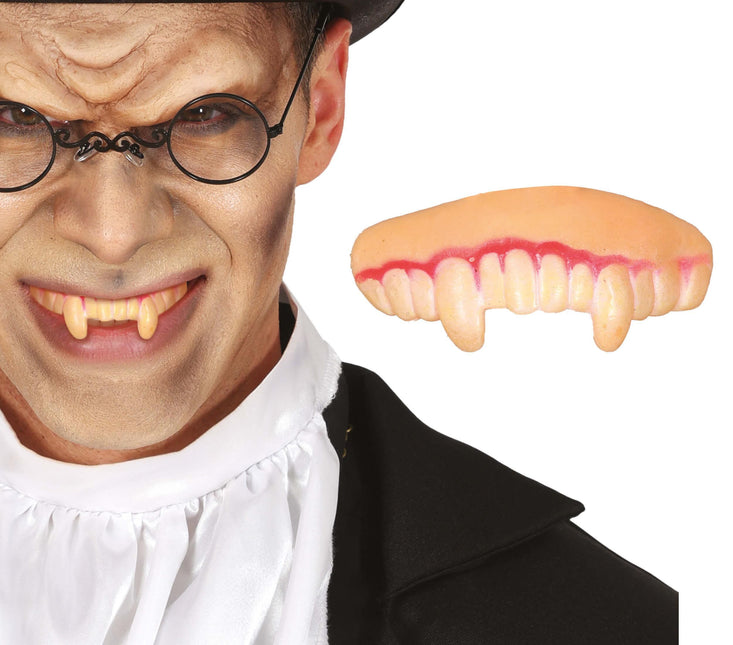 Denti da vampiro gialli