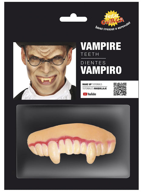 Denti da vampiro bianchi