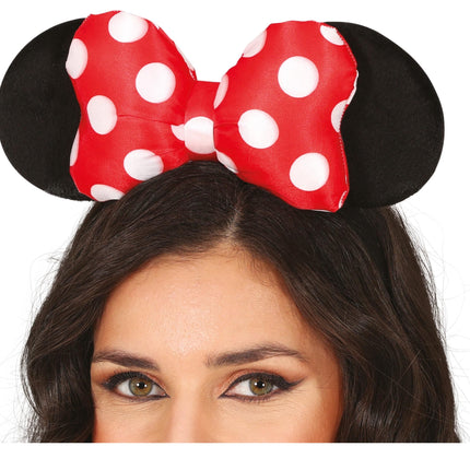 Fascia per capelli con fiocco di Minnie Mouse