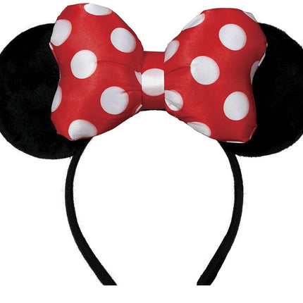 Fascia per capelli con fiocco di Minnie Mouse