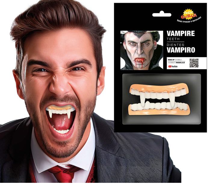 Denti di vampiro in lattice