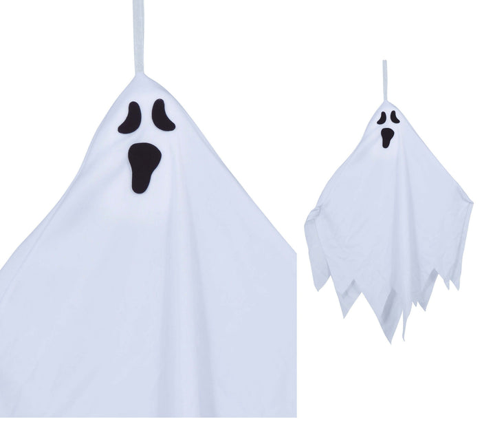 Decorazione appesa di Halloween Fantasma con luce 70 cm