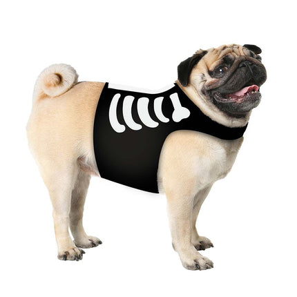 Costume da animale di Halloween Scheletro Mascotte