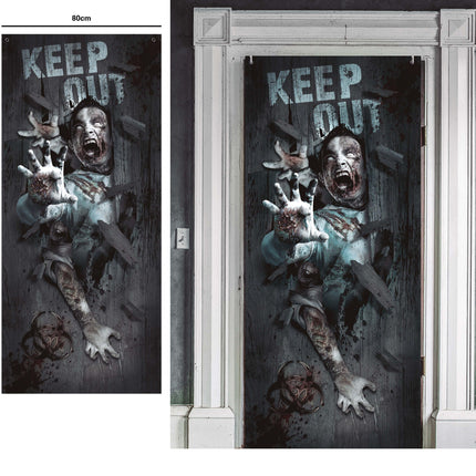 Decorazione da parete Halloween Zombie