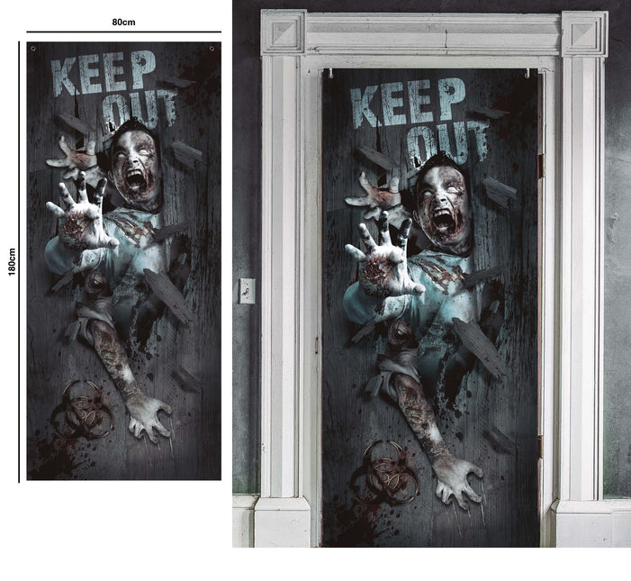 Decorazione da parete Halloween Zombie