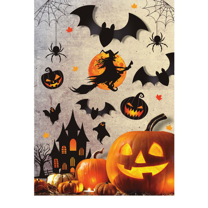 Decorazione da parete Halloween Strega 80 cm