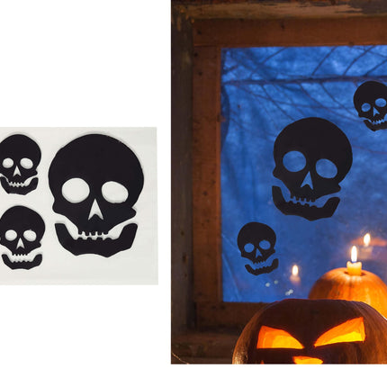 Decorazione murale Halloween Teschio 25 cm