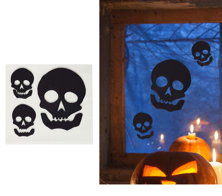 Decorazione murale Halloween Teschio 25 cm