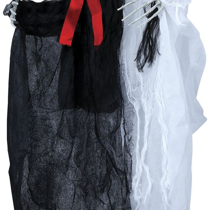 Decorazione Halloween appesa Sposa e Sposo 90 cm