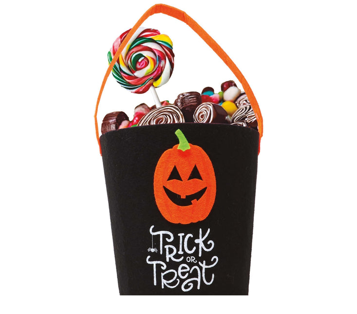 Cestino di Halloween Dolcetto o scherzetto 35 cm