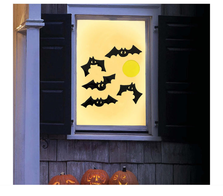 Decorazioni per finestre di Halloween Pipistrelli