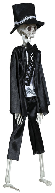 Bambola di Halloween Scheletro con vestito 40 cm