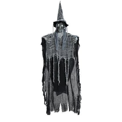 Decorazione appesa di Halloween Strega Nera 1,3m