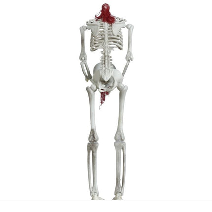 Decorazione di Halloween appesa Scheletro senza testa 37 cm