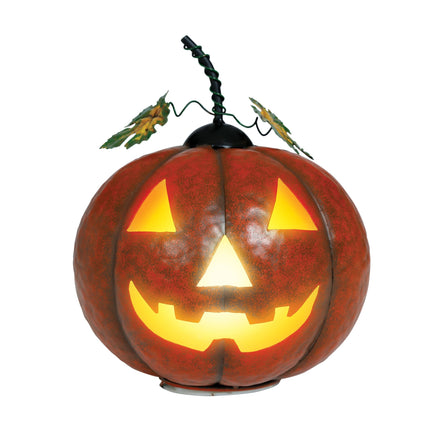 Decorazione di Halloween Zucca con luce 16 cm