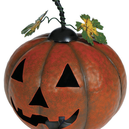 Decorazione di Halloween Zucca con luce 16 cm