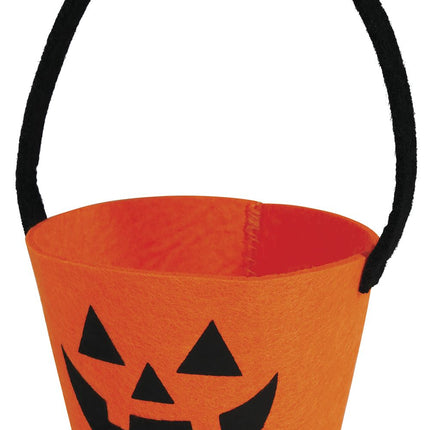 Secchio di Halloween Zucca 13 cm