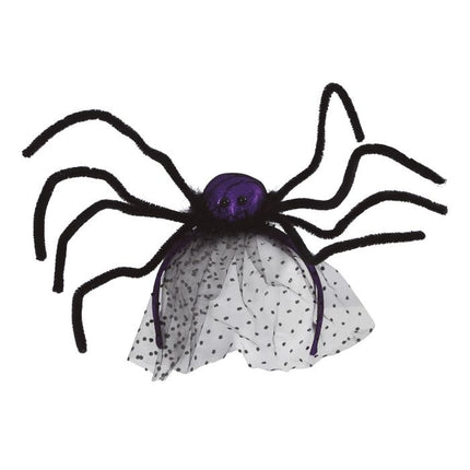 Cerchietto per capelli Halloween Spider Purple