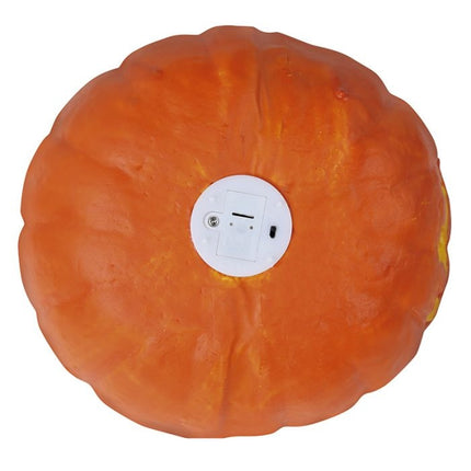 Zucca di Halloween arancione chiaro 16 cm