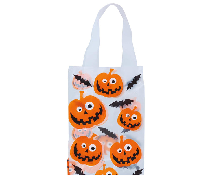 Sacchetti Halloween Zucca 14x30cm 6 pezzi