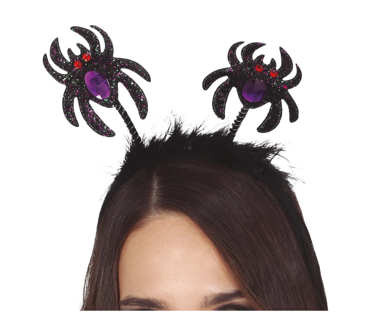 Tiara di Halloween Glitter Spider