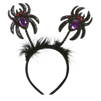 Tiara di Halloween Glitter Spider