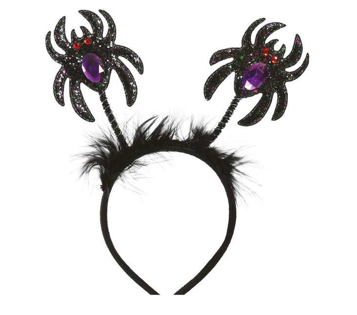 Tiara di Halloween Glitter Spider