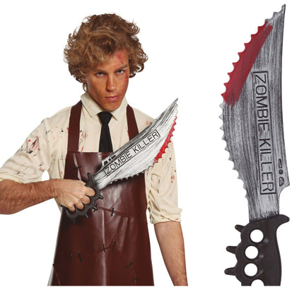 Coltello Halloween Zombie Killer 50 cm