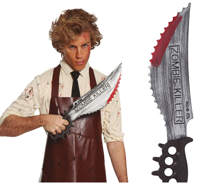 Coltello Halloween Zombie Killer 50 cm