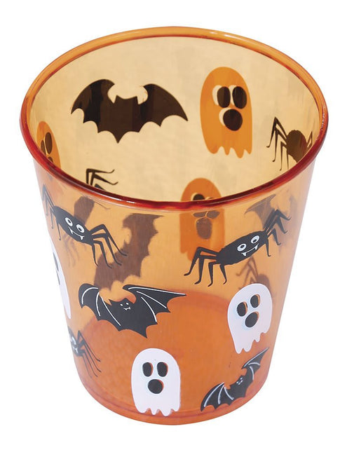 Bicchiere di Halloween Arancione 10cm