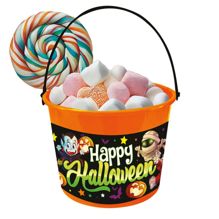 Secchiello per caramelle Happy Halloween 20X14,5 cm