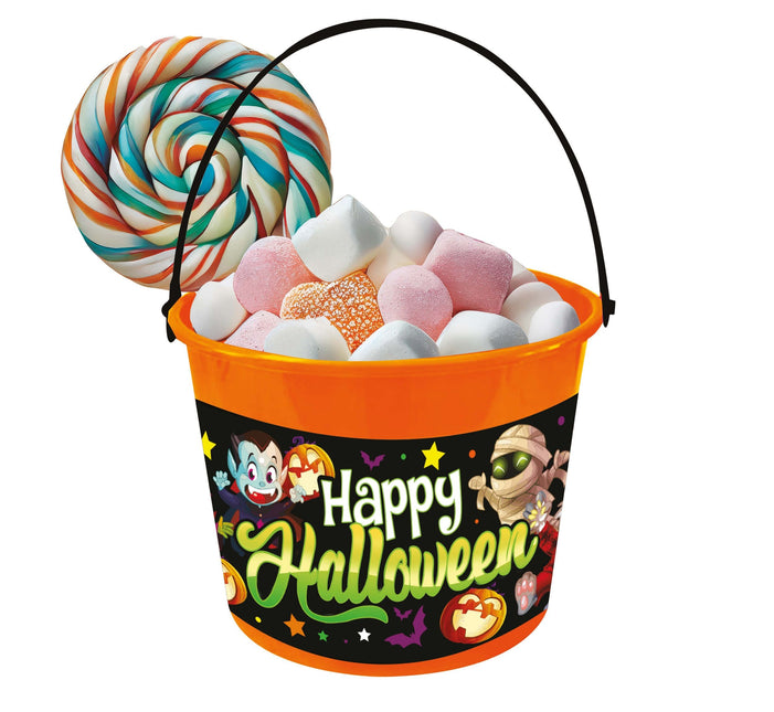 Secchiello per caramelle Happy Halloween 20X14,5 cm