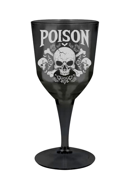 Bicchiere da vino Halloween Poison 19cm