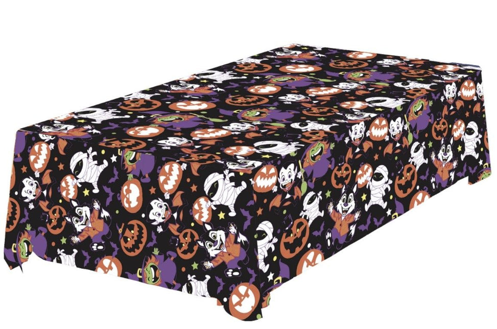 Tovaglia Halloween Mostri 2,74 m