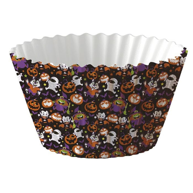 Stampi per cupcake di Halloween in carta 5cm 50pz