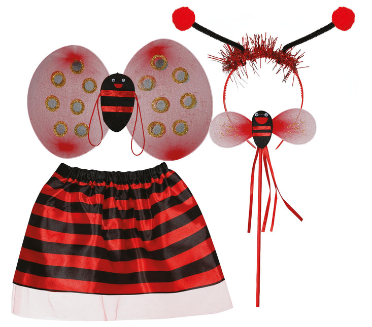 Set di coccinelle, bambini