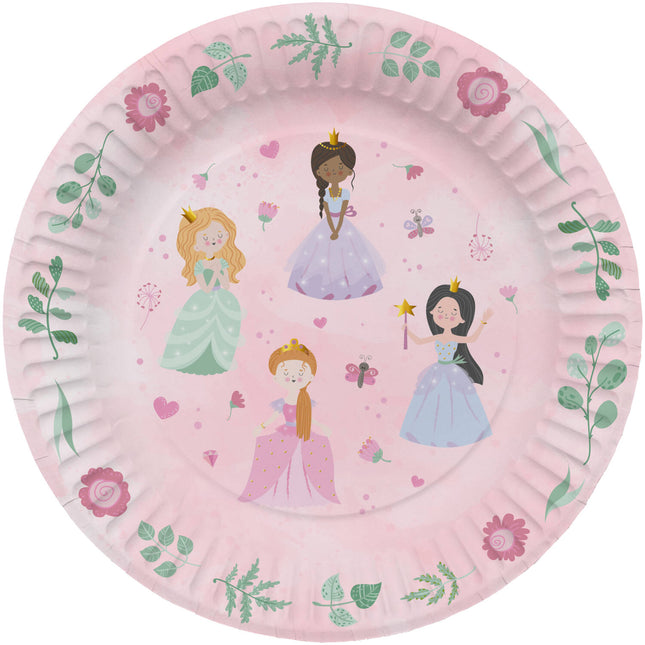 Piatti - Pretty Princess - 23 cm - 8 pezzi