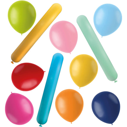 Palloncini colorati forma 100pz