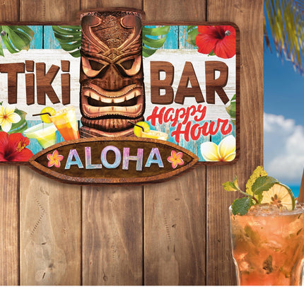 Piatto Hawaii Tiki Bar 35 cm