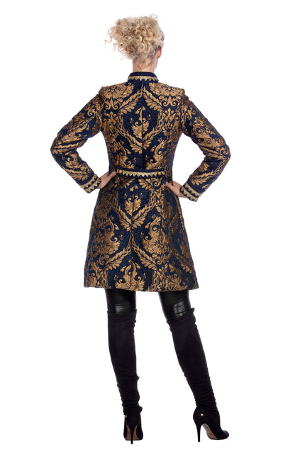 Giacca Steampunk lunga da donna