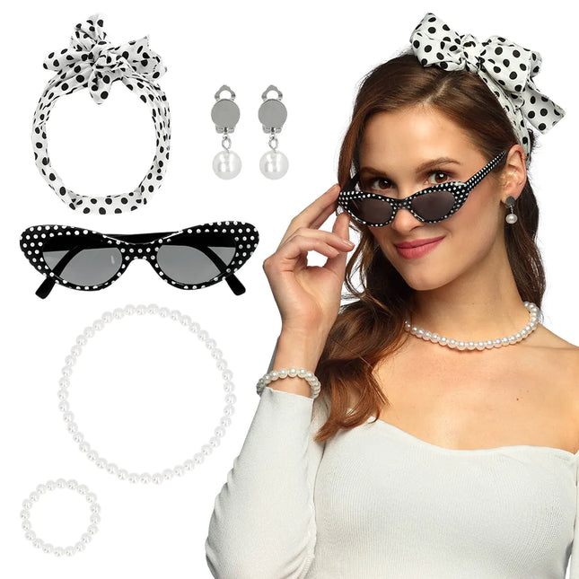 Set di accessori Rock N Roll 50S 5 pezzi