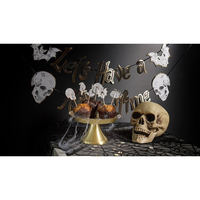 Bastoncini da cocktail per Halloween 12cm 6pz