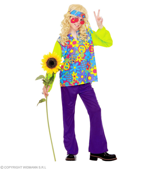 Costume da ragazzo hippy bambino