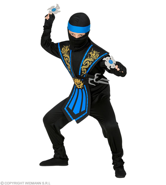 Costume da Kombat Ninja Blu con Armi Bambino