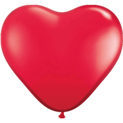 Palloncini Cuore Rosso 30cm 100 pezzi