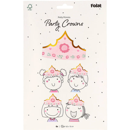 Corone - Pretty Princess - 6 pezzi