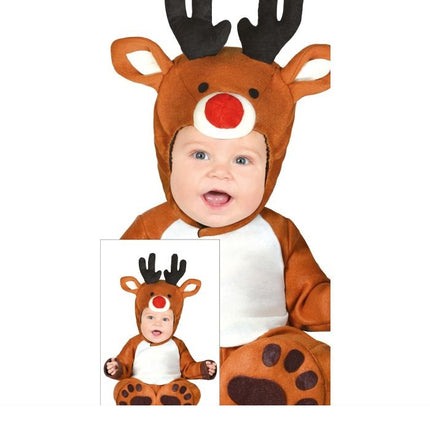 Tuta di Natale Rudolph Baby Deluxe