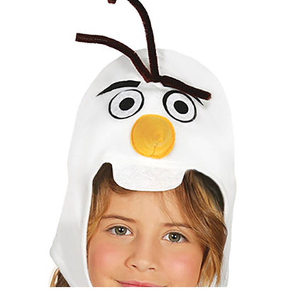 Vestito da pupazzo di neve per bambina